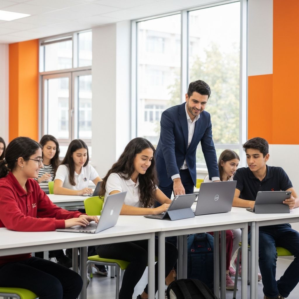 Modern sınıf ortamı